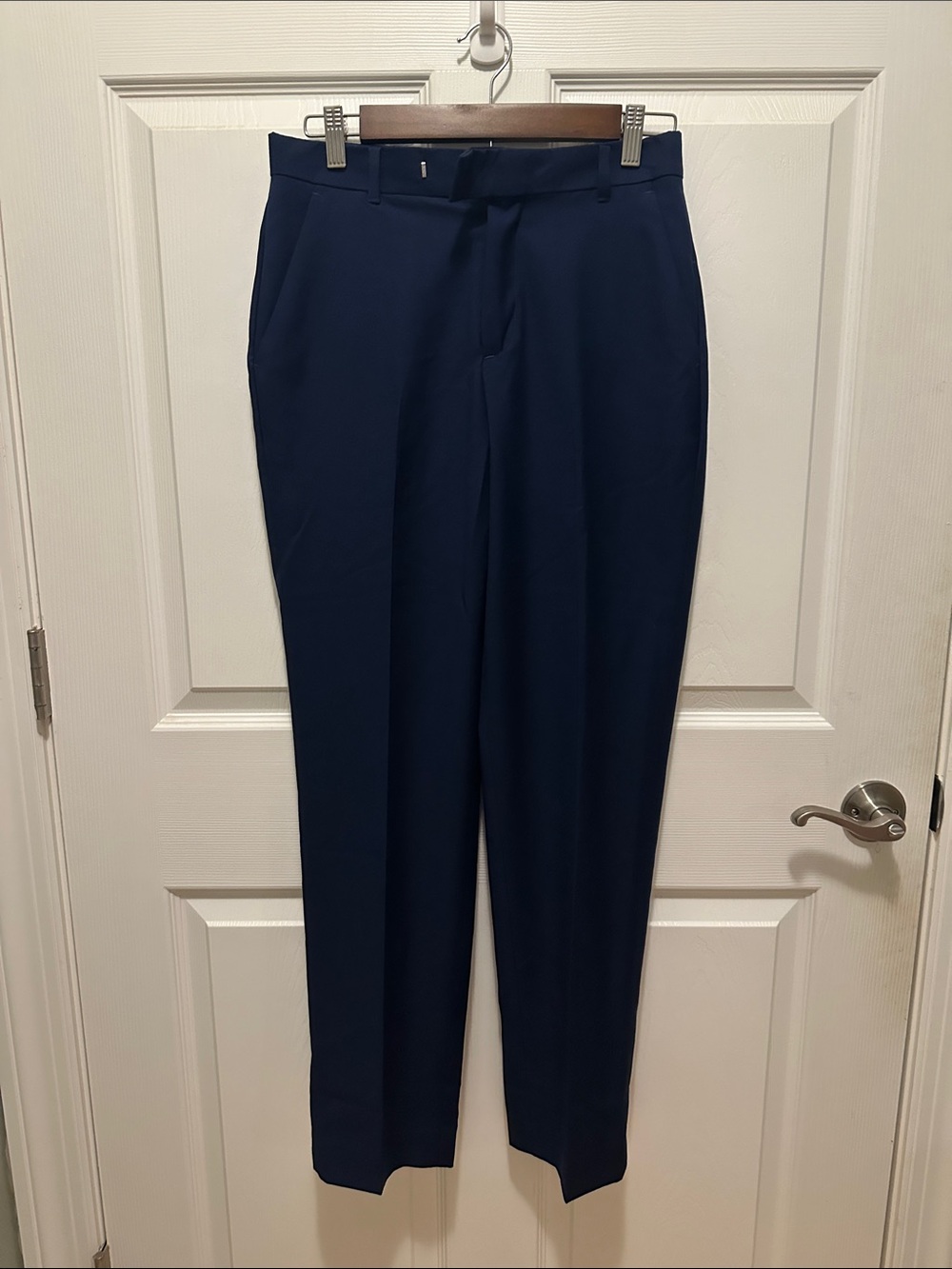 Calvin Klein Navy Straight Leg Women's Dress Pants